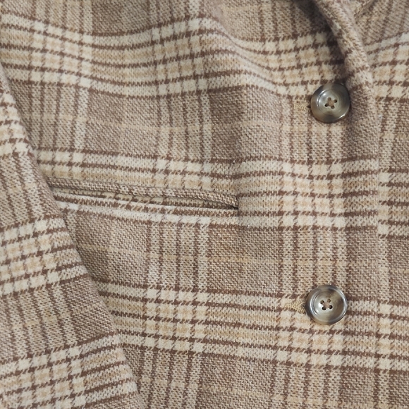 ABERCROMBIE & FITCH Plaid Blazer - Picture 2 of 5